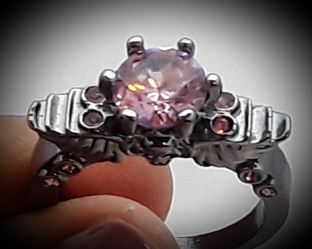 Angel wings and skull ring 3 different color tones all size 9