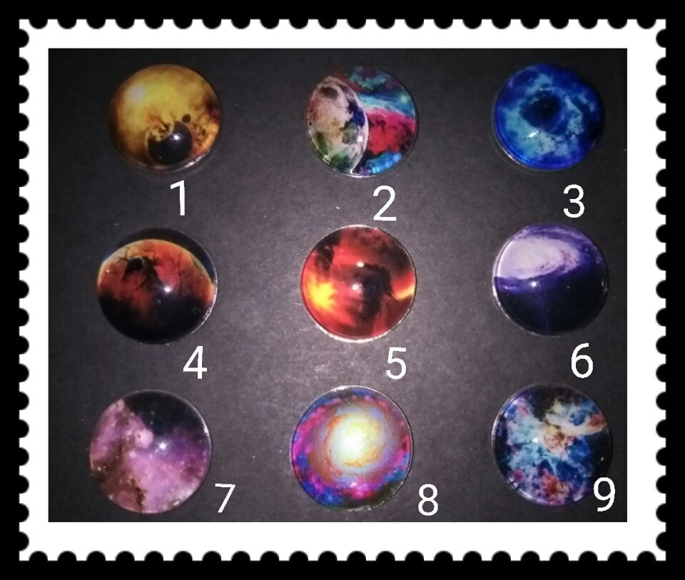 18mm Galaxy snaps for snap it switch it jewelry