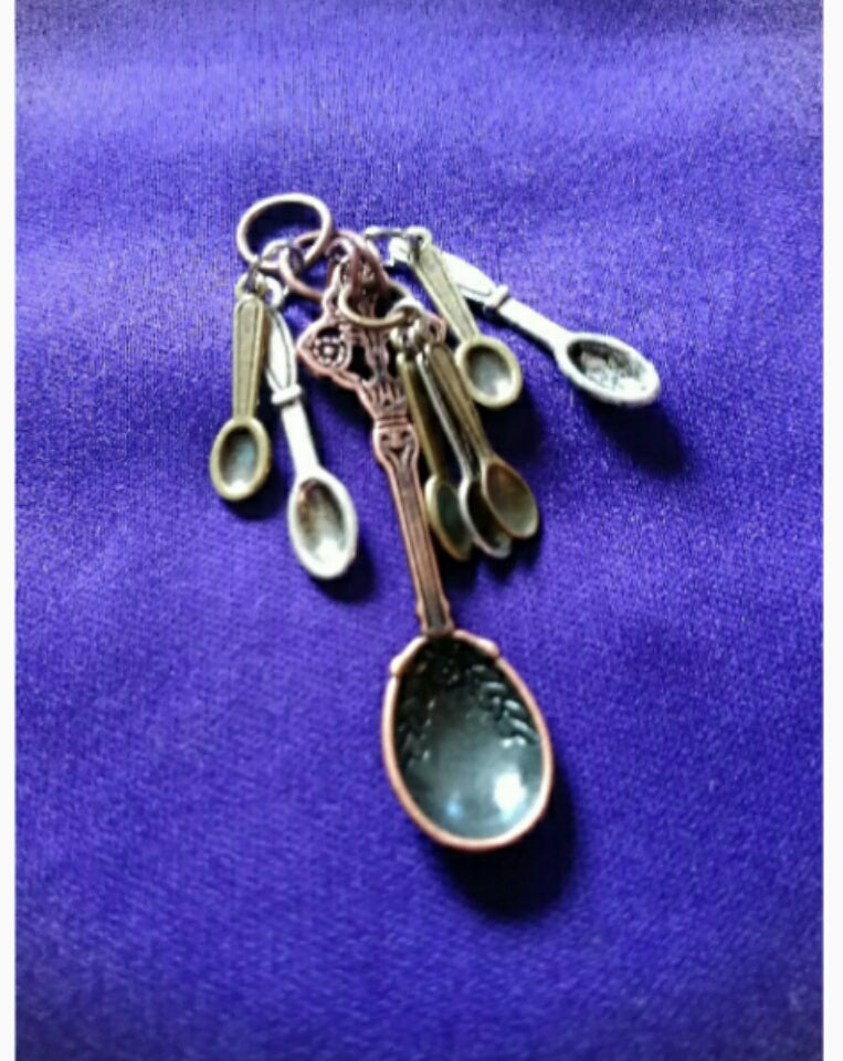 Spoon necklace pendant chronic illness and pain awareness symbol