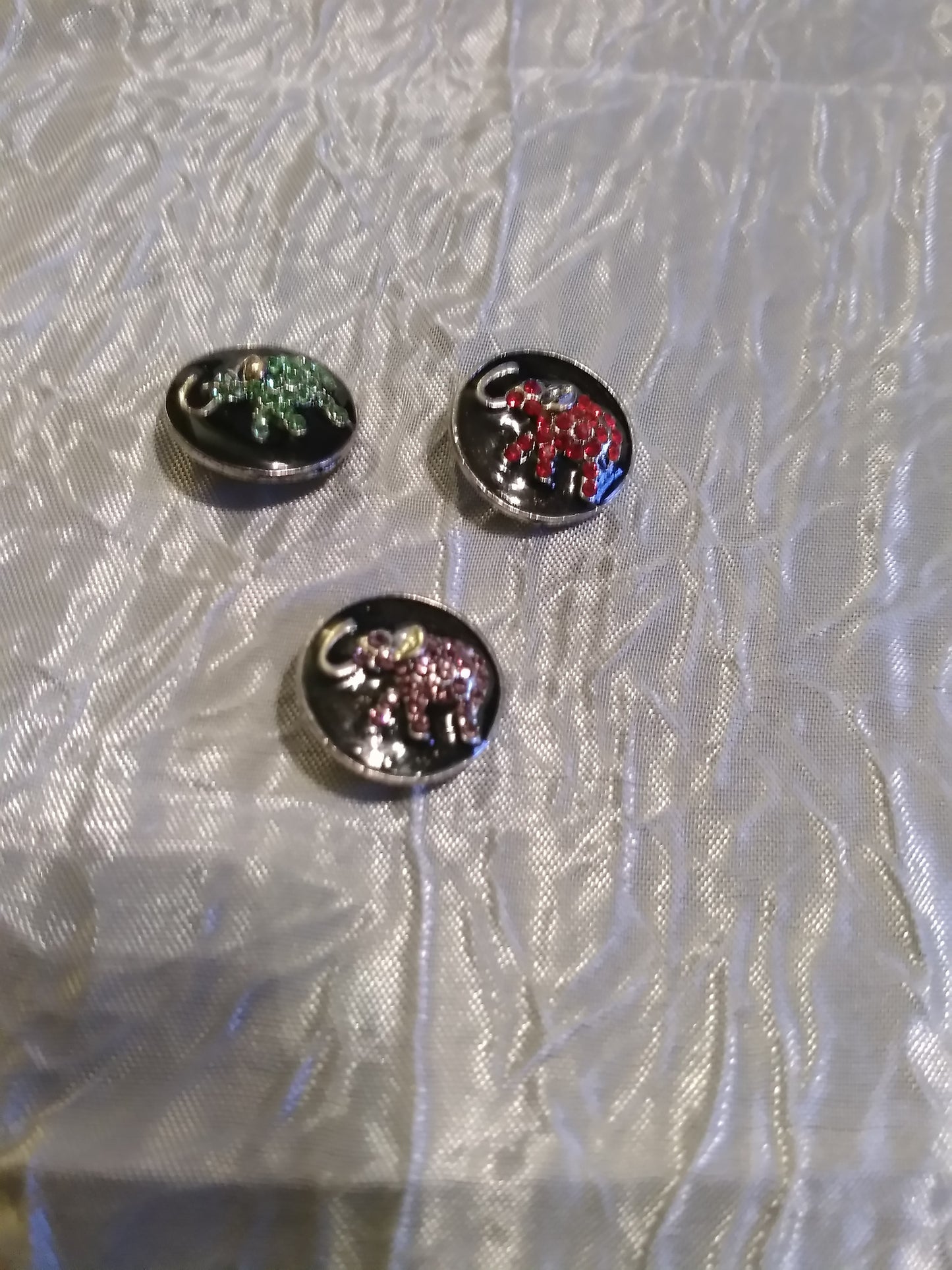 Hot π₯ new snap and switch jewelry 18mm elephant π