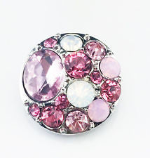 HOT NEW SNAP AND SWITCH 18mm Snaps multiple colors Rhinestone clusters