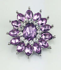 HOT NEW SNAP AND SWITCH 18mm Snaps multiple colors Rhinestone clusters