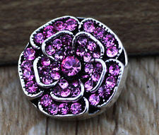 HOT NEW FASHION SNAP AND SWITCH 18mm Snap flowers in multiple colors