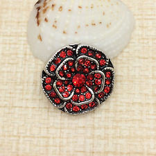 HOT NEW FASHION SNAP AND SWITCH 18mm Snap flowers in multiple colors