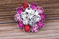 HOT NEW FASHION SNAP AND SWITCH 18mm Snaps multiple colors Rhinestone clusters