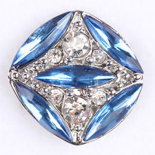HOT NEW FASHION SNAP AND SWITCH 18mm Snaps multiple colors Rhinestone clusters