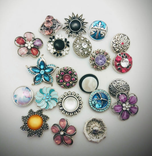 Assorted 18mm Snaps