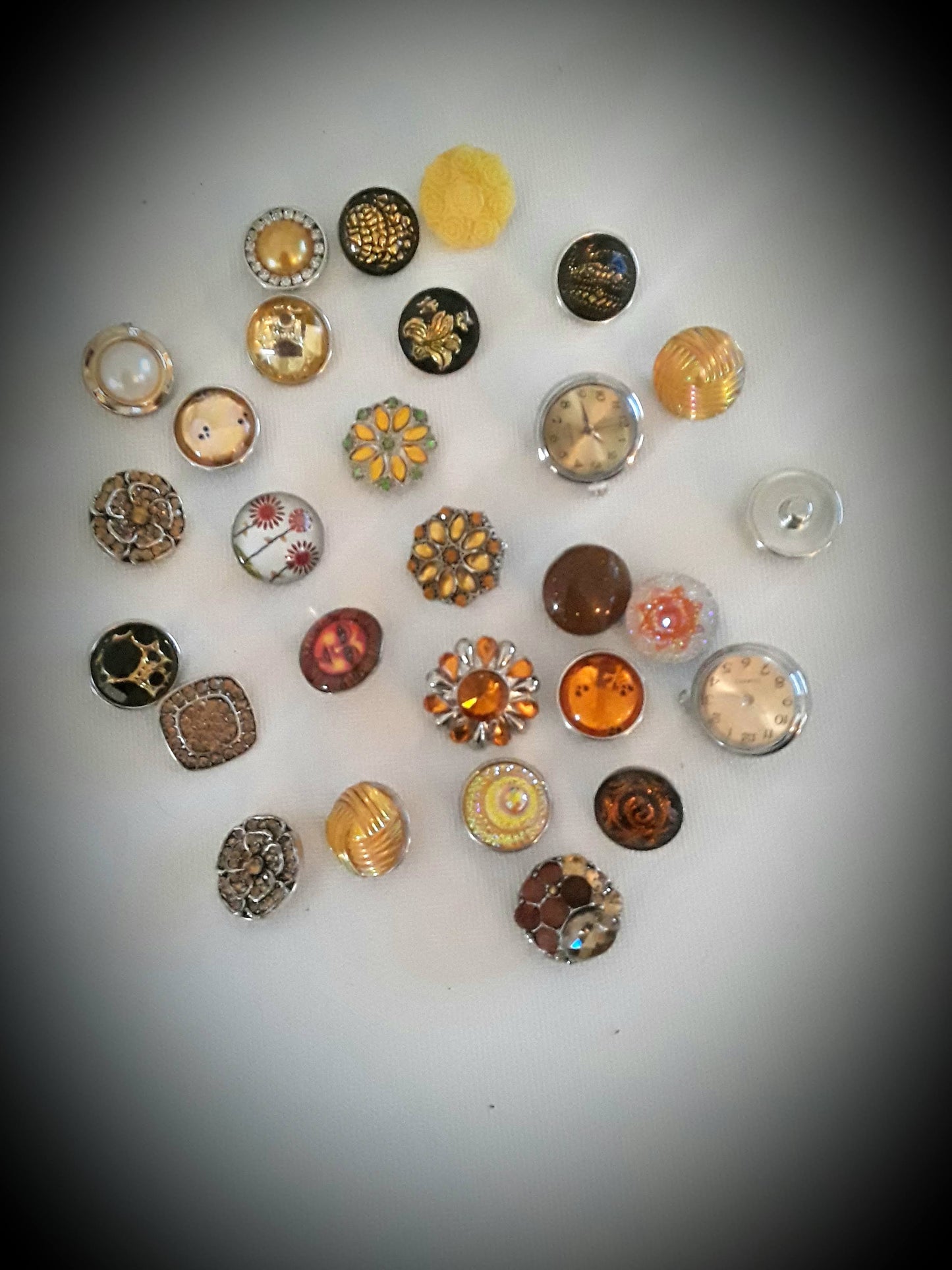 Orange Snap 18mm