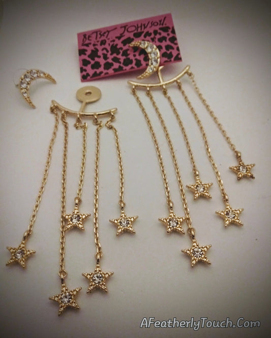 Elegant, unique, and Beautiful Betsey Johnson Earrings