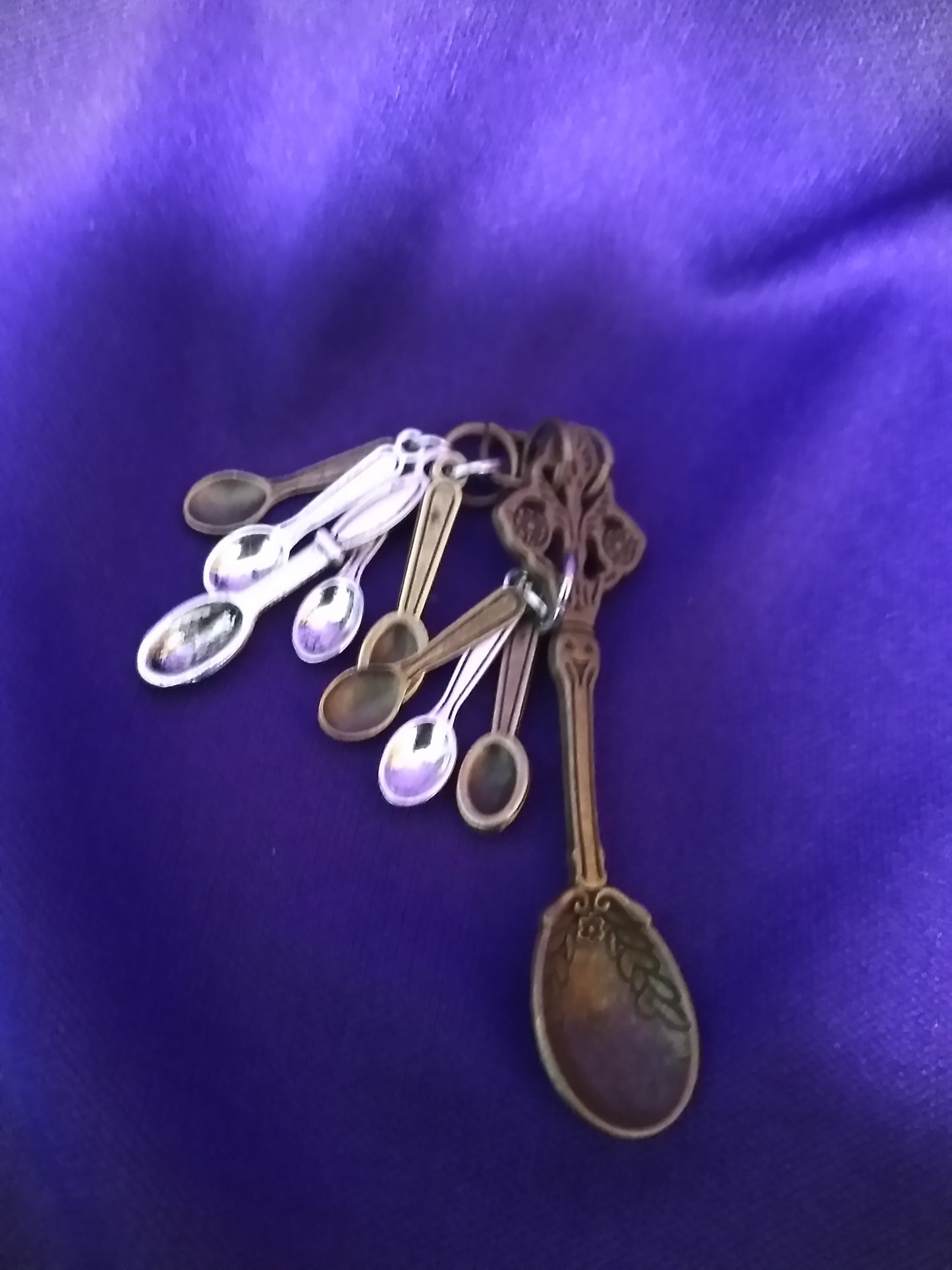 Spoon necklace pendant chronic illness and pain awareness symbol